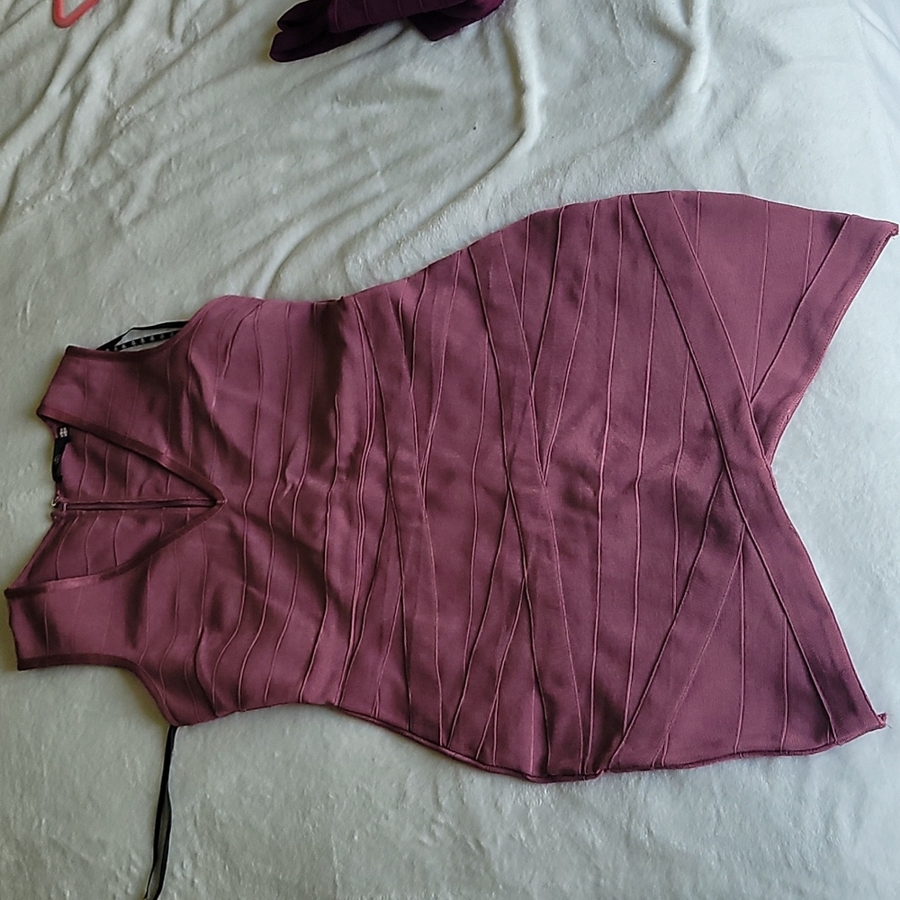 New Missguided bandage dress